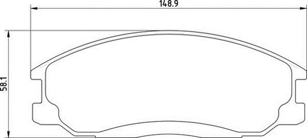 MAGNETI MARELLI Piduriklotsi komplekt,ketaspidur 363710201307